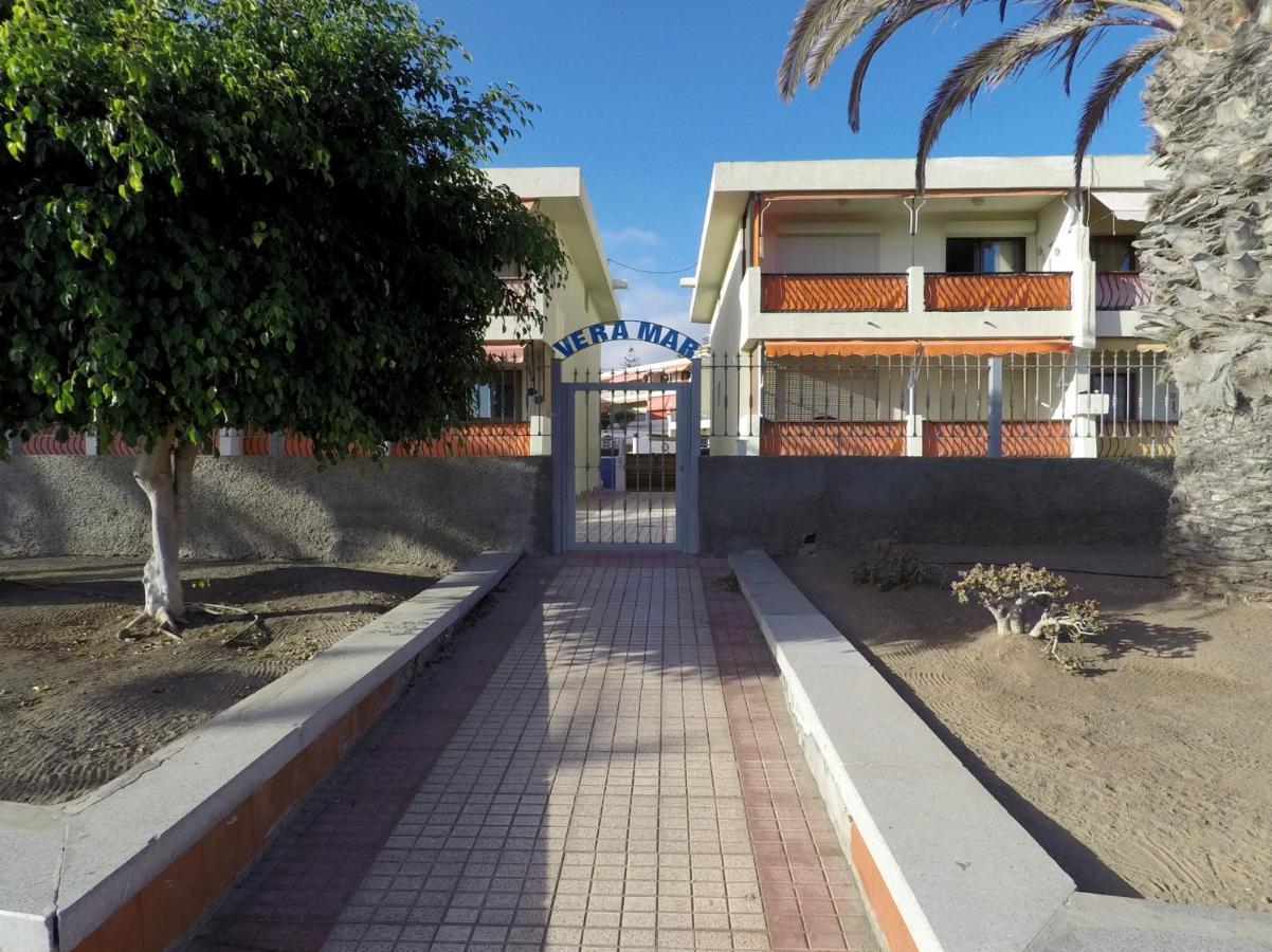 Vera Mar 8A Primera Linea Con Piscina Y Parking Appartement Arona  Buitenkant foto